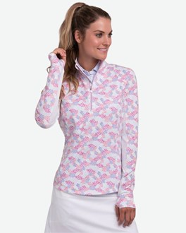 Zero Restriction Ladies Pullover 1/4 Zip - Renae - Calypso